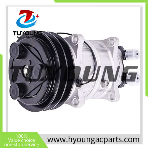 Auto AC Compressor for Shuttle Bus 448-46011 502-220A 103-56011 44846011 10356011 QP16 1180 75R8712 2521180 500630-9034 500630-9320 5006309034 5006309320 502220A