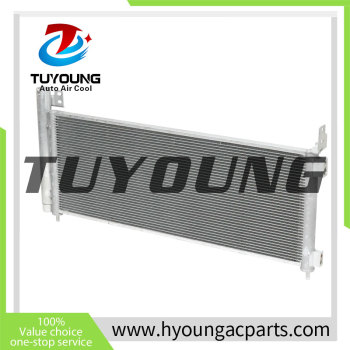 88460-42150 8846042150  Auto Air Conditioning Condenser 257*756*22MM for  2018 Toyota RAV4 Hybrid Limited L4  AC1014000S 2462217 30027 PC30027 TO3030328 30027 G30027 3130027 730027 8846042150