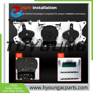 Auto Air Conditioning Control Panel for 2007-2010 Jeep Wrangler JK 3.8L V6 55111840AE 55111840AB 55111840 55111840AC