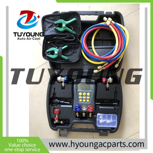 China produce Digital Refrigeration Vacuum Manifold Pressure Gauge Tester Meter Manometer