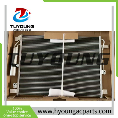 TUYOUNG China factory direct sale auto air conditioning Condenser  for NISSAN NP300 , 921004JM0A，92100-4JM0A