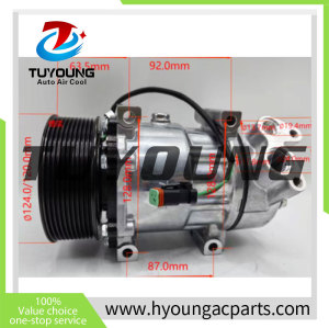 Auto AC Compressor for  Sanden SD7H15 6258