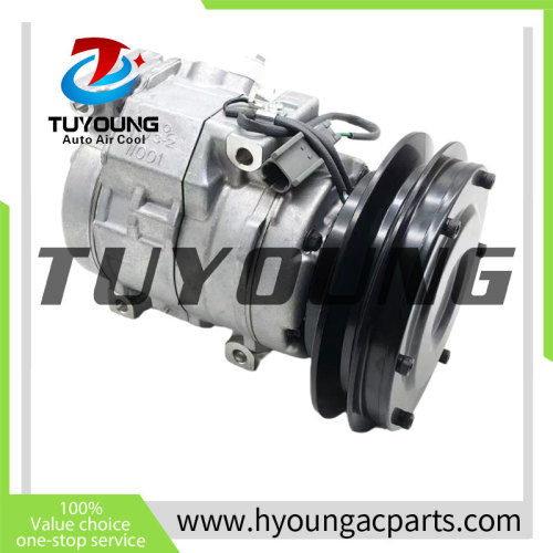 RC.600.217 24V 10S15C auto ac compressor for all Agco Case-IH Tractor Komatsu Excavator dcp99822 20Y8101260 20Y9796121