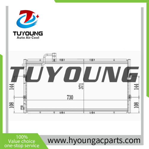 92100-3xa0a 921003XA0A 92100-3XA0A Auto Air Conditioning Condenser 730*371 mm for NISSAN Nv350