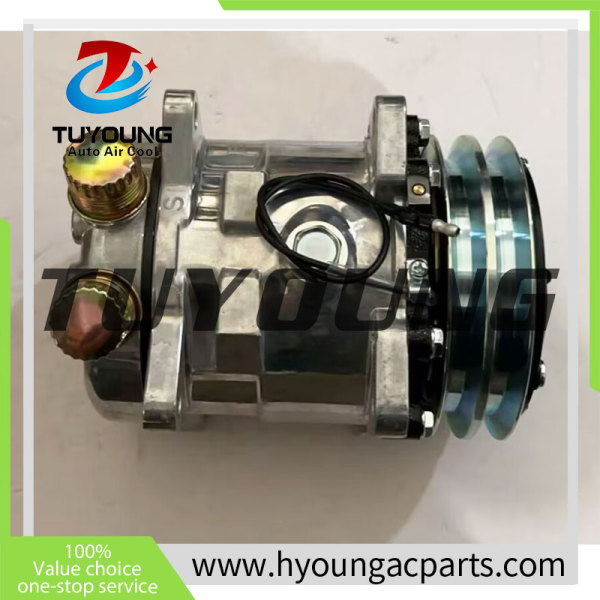 SD5H09 auto ac compressor for Sanden 5600/ 5076 Application tracteur BCS Vithar RS950, Volcan AR850 EP tracteur Pasquali Orion 95 Stock Available