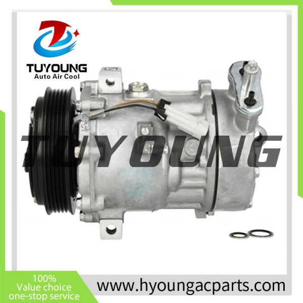 TUYOUNG auto ac compressor for OPEL Signum 1.8 Petrol Z18XE F48 2005 - 2005  13208187 13217307 1854154 1854155 6854082 6854085 93197128 93197129 R1580063 R1580064
