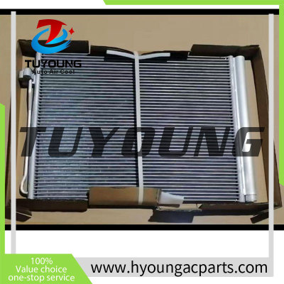 TUYOUNG China supply auto air conditioning Condenser Parallel Flow for BMW X5/X6 2008-2017 , CN 3738PFXC 64536972553  64509239992，HY-CN397