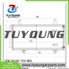 TUYOUNG auto ac Condenser Parallel Flow for Honda Fit 2019-, 80100-T04-M02,HY-CN393