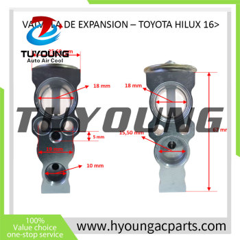 447500-4860 4475004860 447500 4860  Auto Air Conditioning Expansion Valve for Toyota HILUX '16/HONDA CIVIC '16