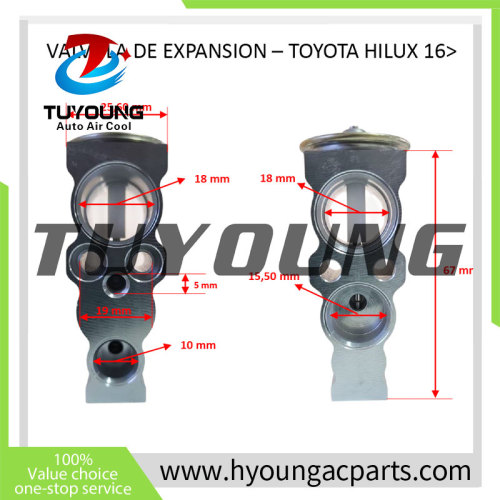 447500-4860 4475004860 447500 4860  Auto Air Conditioning Expansion Valve for Toyota HILUX '16/HONDA CIVIC '16