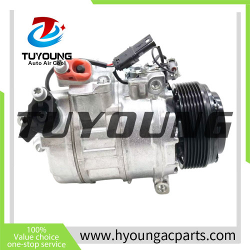7SBU17C Auto a/c compressor for BMW 525d 530d 730d X6 30d X5 35d 3.0 447160-1210 447160-9791 64526987890