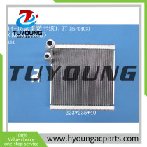 Auto Air Conditioning Evaporators Dacia Sandero A31001500 Renault Captur 1.2T 2014- 2015 size 223*235*40mm