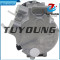 Toyota voxy ZRR70 auto AC compressors 88310-28640 447260-1943  8831028640 4472601943 6SEU16C 6PK