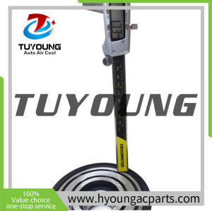 black pulley Sanden SD7H15 SD709 auto ac Compressor clutch for 10PK 12V,