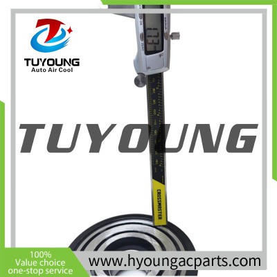 Sanden SD7H15 SD709 auto ac Compressor clutch for 10PK 12V, black pulley