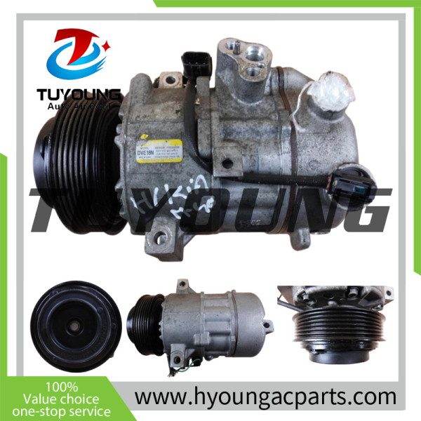 DVE18N auto A/C compressor Kia Sorento III 2.2 CRDI 2017- 2020 oem 1F2BE21000 1F2BE-21000