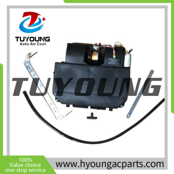 BEU-404-100 auto ac underdash only cooling , car a/c evaporator unit BEU404100 400x330x145 mm 12v/ 24v