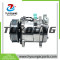 Auto AC Compressor Sanden 5h11 507 7pk 12v With air nozzle; oil inlet is vertical, bell flare