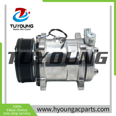 Sanden 508 6629 4514 6669 SD5H14 7PK 119MM 12v auto ac compressors CO 4514C 2006629 2010075 2010188 2016629 967070 5512615 6512615