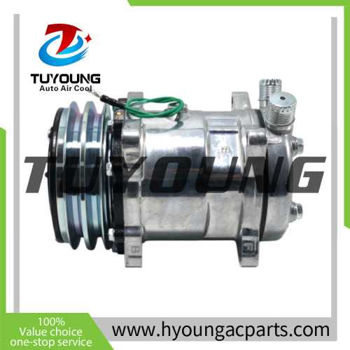 Sanden 5H14 4506 101422 automobile air conditioning compressor 2pk 24v sanden 508 R134A