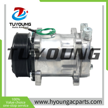 auto air conditioning compressor Sanden 8086 8240 SD7H15 24V 8G 120mm