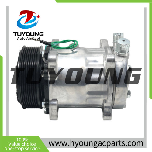 auto air conditioning compressor Sanden 8086 8240 SD7H15 24V 8G 120mm