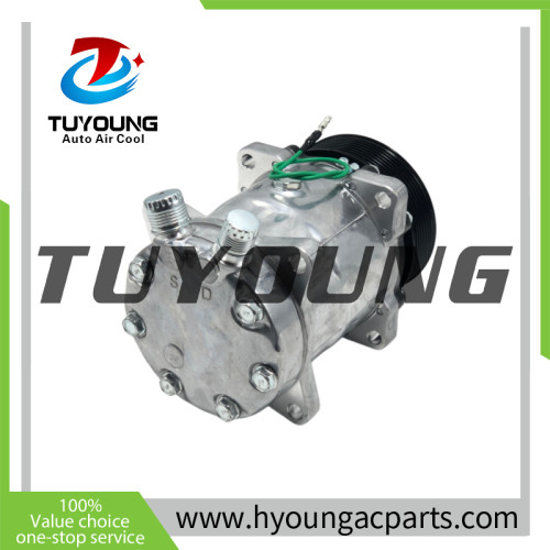 auto air conditioning compressor Sanden 8086 8240 SD7H15 24V 8G 120mm