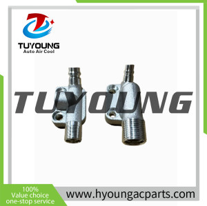 Made in china hot selling DENSO 6E171 auto ac compressor Rear cover Adapter PAD - Oring John Deere RE10981