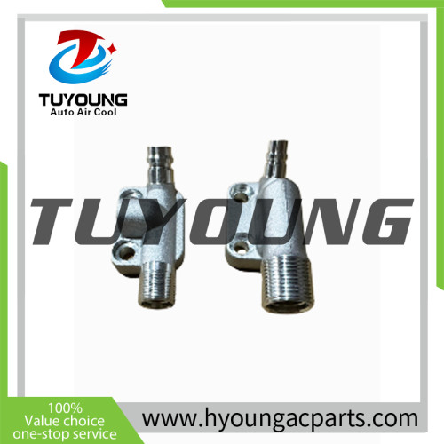 Made in china hot selling DENSO 6E171 auto ac compressor Rear cover Adapter PAD - Oring John Deere RE10981