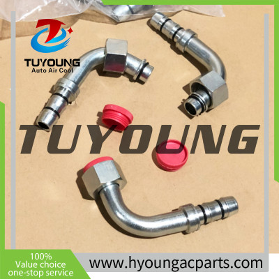 auto air conditioning pipe Fitting 5/8 Pipe head for engineering vehicle bus