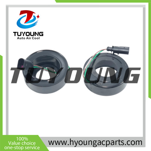 Auto ac compressor clutch coil for VOLKSWAGEN POLO SKODA RAPID 6RF820803B 6RF820803A 6RD820803D SD1917 1950
