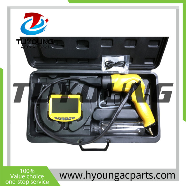 Automobile ac system service tool/4.3-inch display with Hd six bead LED of auto air conditioner visual cleaning gun