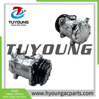 SD7H15  Auto AC Compressor for Volvo BL60B–BL71B, L20F–L35G, SD75, DD105   VOE15082744  15082744