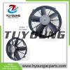 universal bus fan motors 12V 250w 2630 m³/h Suction , Motor shaft mounted on bearings