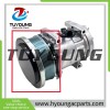 SD7H15 4095 SD 709 auto ac compressor Clutch fit Caterpillar 24V 320-1291 338-9100 133mm 8pk