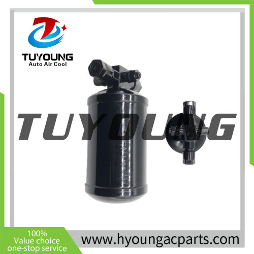 9106702T FRT80.DRY20125 Auto Air Conditioning Receiver Drier universal 5/8- 18unf(3/8''mo) / 5/8-18unf (3/8''fo)