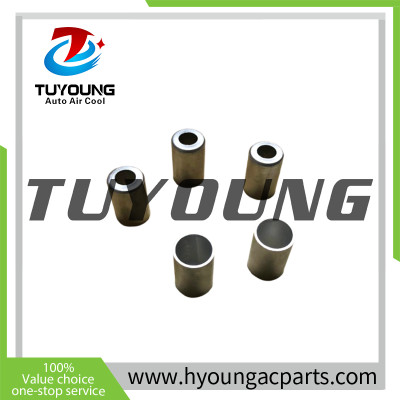 Wholesale cheap price Size 1/2'' Car R134a Car Air Conditioner Tube Connector Aluminum Cover Rubber Hose Connector Set
