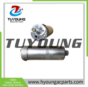 Auto Air Conditioning Receiver Drier Hyundai Excavator 803450 1133497 9E549 33740 1411858 3713651 F840 RD 10011C GB96V00001P1