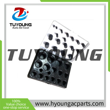TUYOUNG 383 Pcs O-ring Kit for hitachi EX truck Air Conditioning Car Auto Vehicle O-Ring Repair HY-OR26 80089