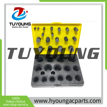 TUYOUNG 376 Pcs O-ring Kit Air Conditioning Vehicle O-Ring Repair HY-OR30 80093 for VLOVO/HYUNDAI truck equipment