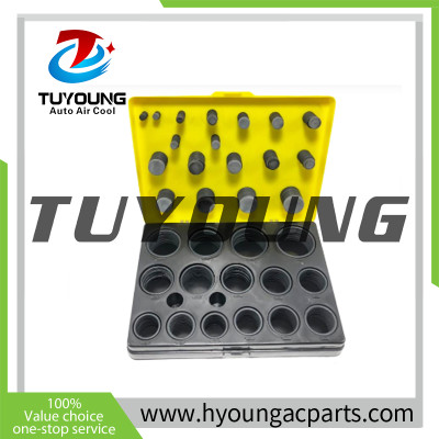 TUYOUNG 376 Pcs O-ring Kit Air Conditioning Vehicle O-Ring Repair HY-OR30 80093 for VLOVO/HYUNDAI truck equipment