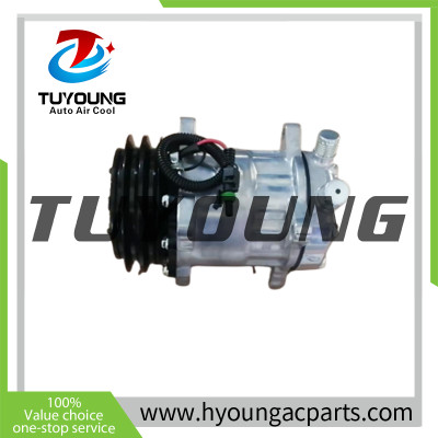 SD7H15 4647 4664 7863 8024 8104 8220 S8024 S8220 U4664 auto ac compressor Peterbilt 200 224 227 8201159 447742400 16045127 16011376