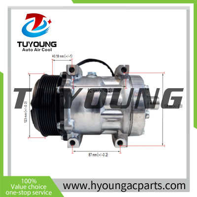 Sanden 7H15 Iveco Euro cargo Tector Truck vehicle air conditioning compressor PN# 4894306 SD 7H15 8144