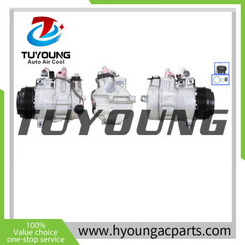 AUTO AC Compressor For INFINITI Q50 2013-/ Q60 Coupe 2.0 T 2016-/ Q70 (Y51) 2.2 D 2014- 6SBU16C 6PK 110mm 92600hg00c 92600hg00D