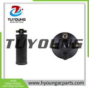 Auto ac Receiver Driers Volvo G930 G960 Motor Grader/ New Holland 5070/5090 Combine Harvester 203*58.5 mm 149944A1 D45070017 VOE12745393 75325647 Rc150231 12745393