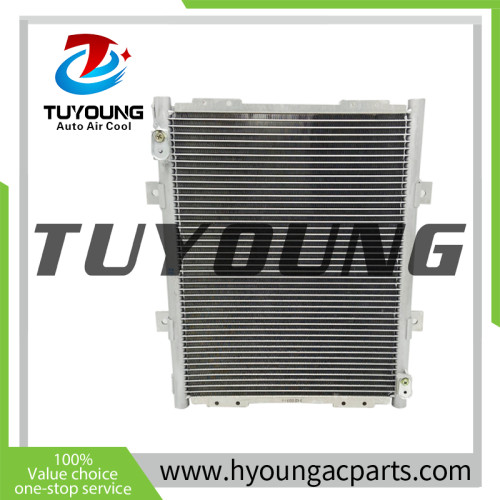 Auto ac condenser XKAN-00042 XKAN00042 for Hyundai Excavator R55W-9 R55W-9A R60-9S R60W-9S R55-9 R55-9A 37.4*50 cm
