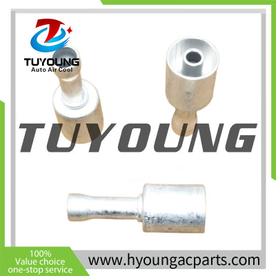 auto air conditioning pipe Fitting 13/32 aluminum union