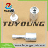 auto air conditioning pipe Fitting 13/32 aluminum union