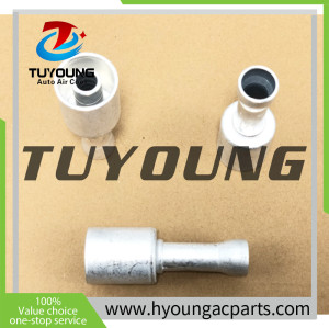 auto air conditioning pipe Fitting 1/2 aluminum union