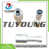 auto air conditioning pipe Fitting 5/8 aluminum union
